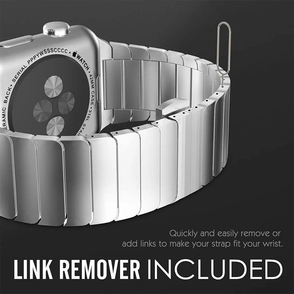 Titanium Strap For Apple watch Band 40 46 42 44 45 49mm Stainless Steel Wristband Strap For iWatch Series 10/9/8/7/6/5/4 Ultra