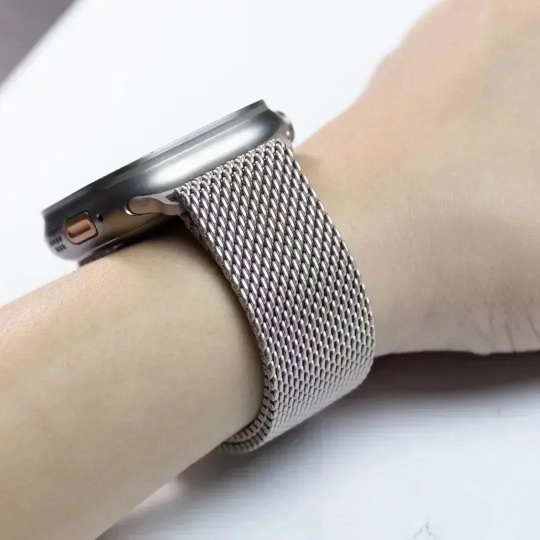 Milanese Luxe Loop – Stainless Steel Mesh Band