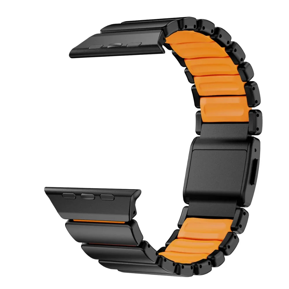 MagTitan Band – Titanium & Rubber Magnetic Strap