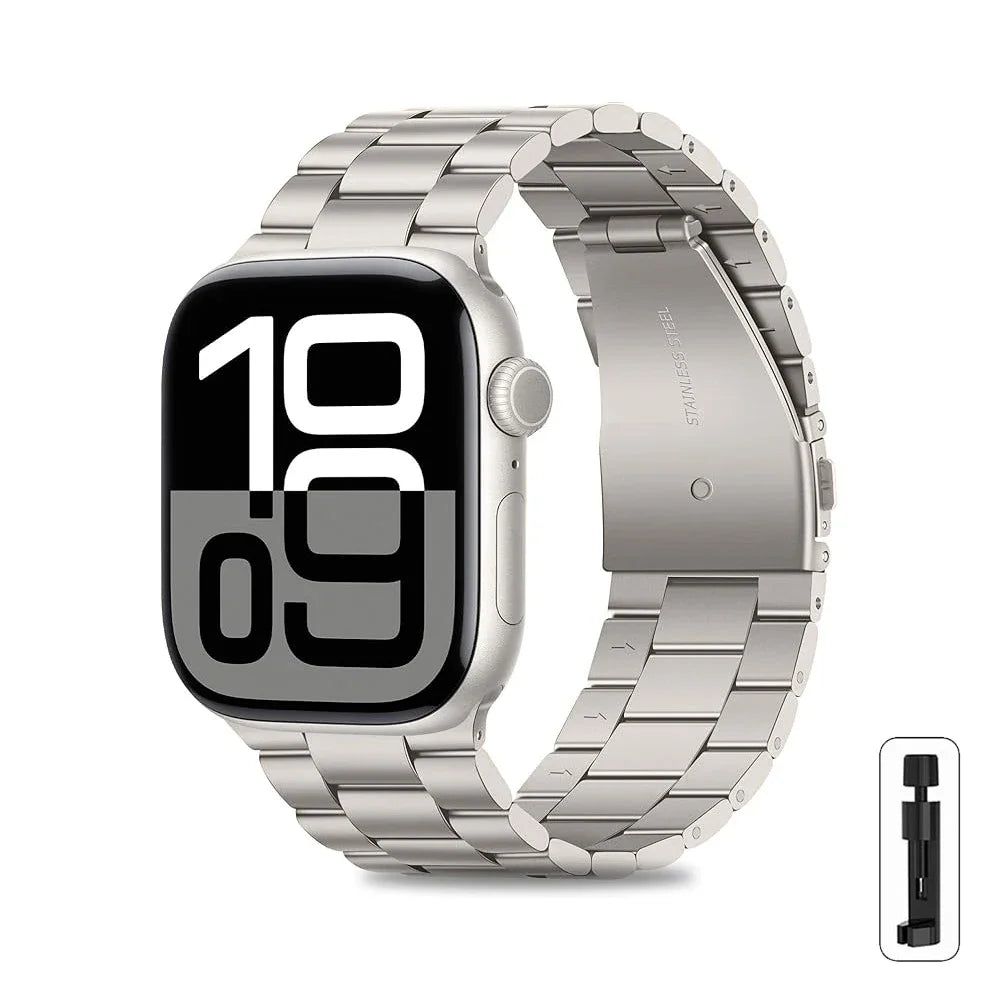 TitanSteel Link – Luxury Stainless Steel Band