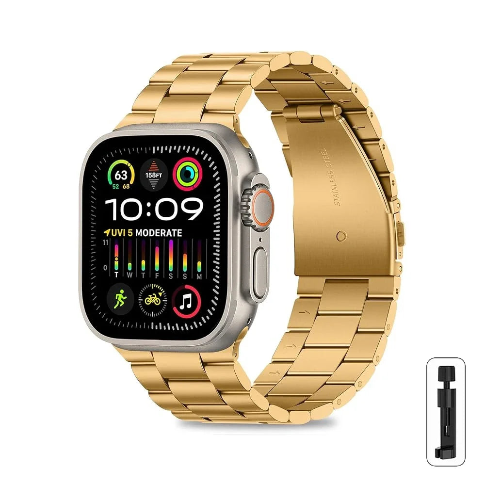 TitanSteel Link – Luxury Stainless Steel Band