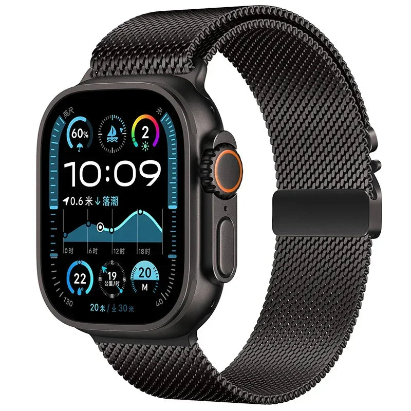 Milanese Luxe Loop – Stainless Steel Mesh Band