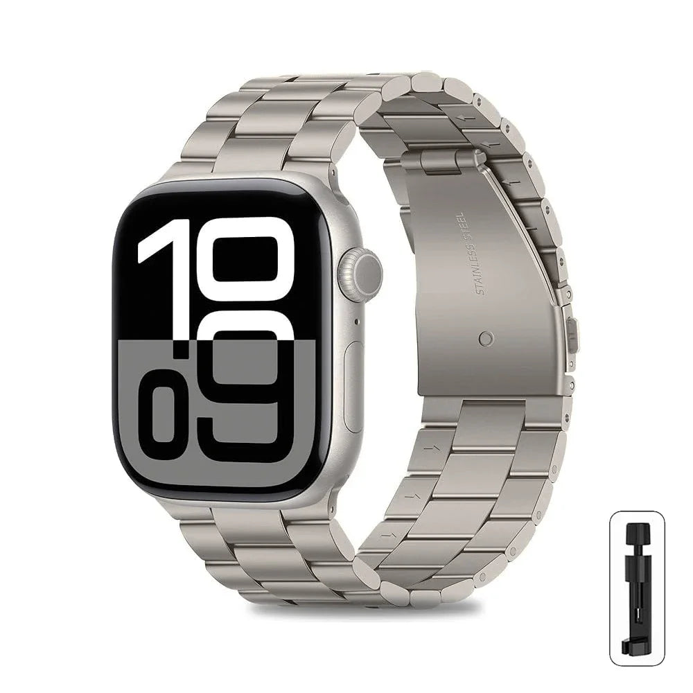 TitanSteel Link – Luxury Stainless Steel Band