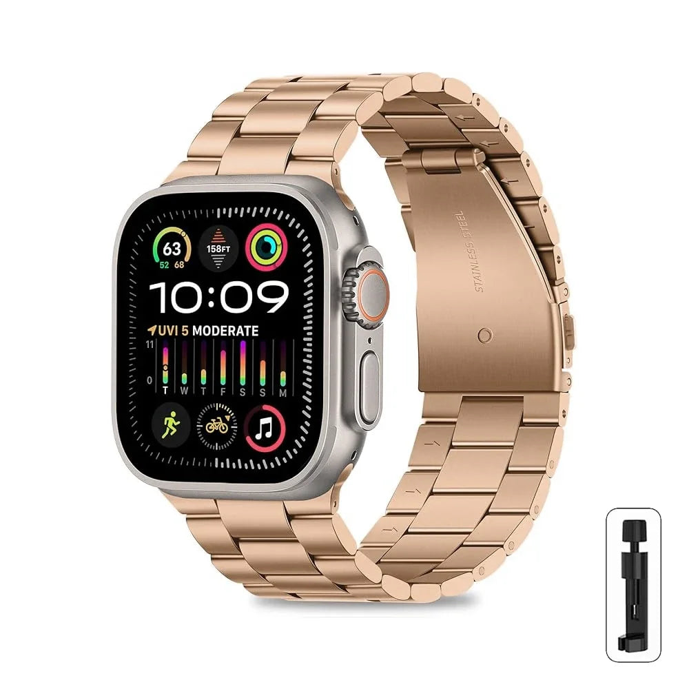 TitanSteel Link – Luxury Stainless Steel Band