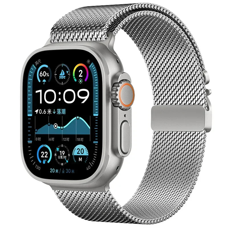Milanese Luxe Loop – Stainless Steel Mesh Band