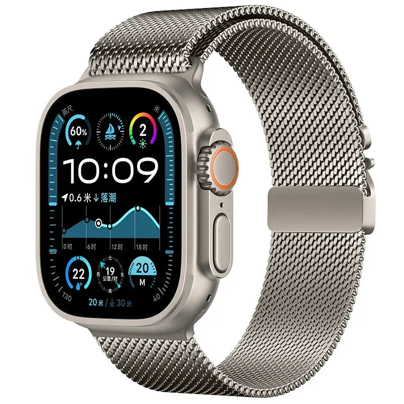 Milanese Luxe Loop – Stainless Steel Mesh Band